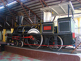 parn&iacute; lokomotiva z roku 1861